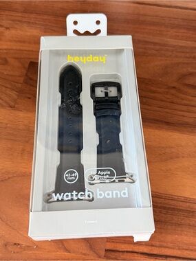 HEYDAY Apple Watch Faux Leather Band